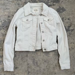 White Denim Jacket